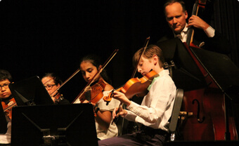 Middle school orchestra image