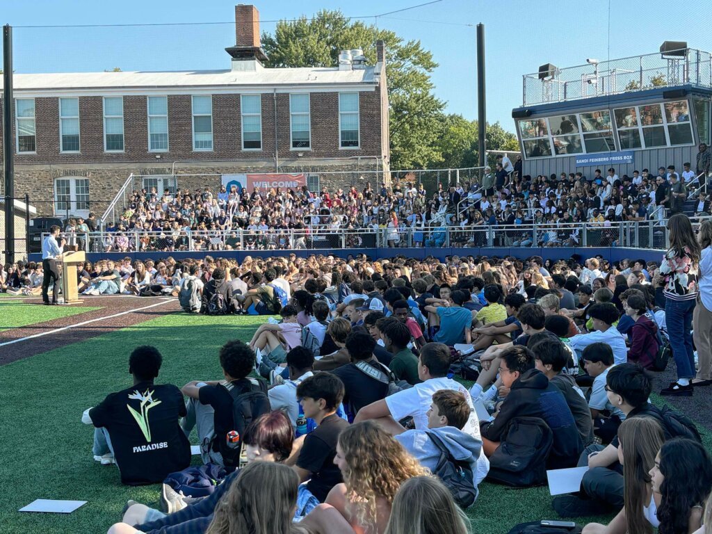 MS and US students welcomed back on the baseball field