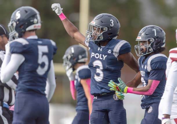 Advancement athletics football player