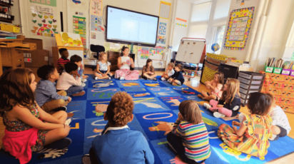 Lower School Mindfulness Class